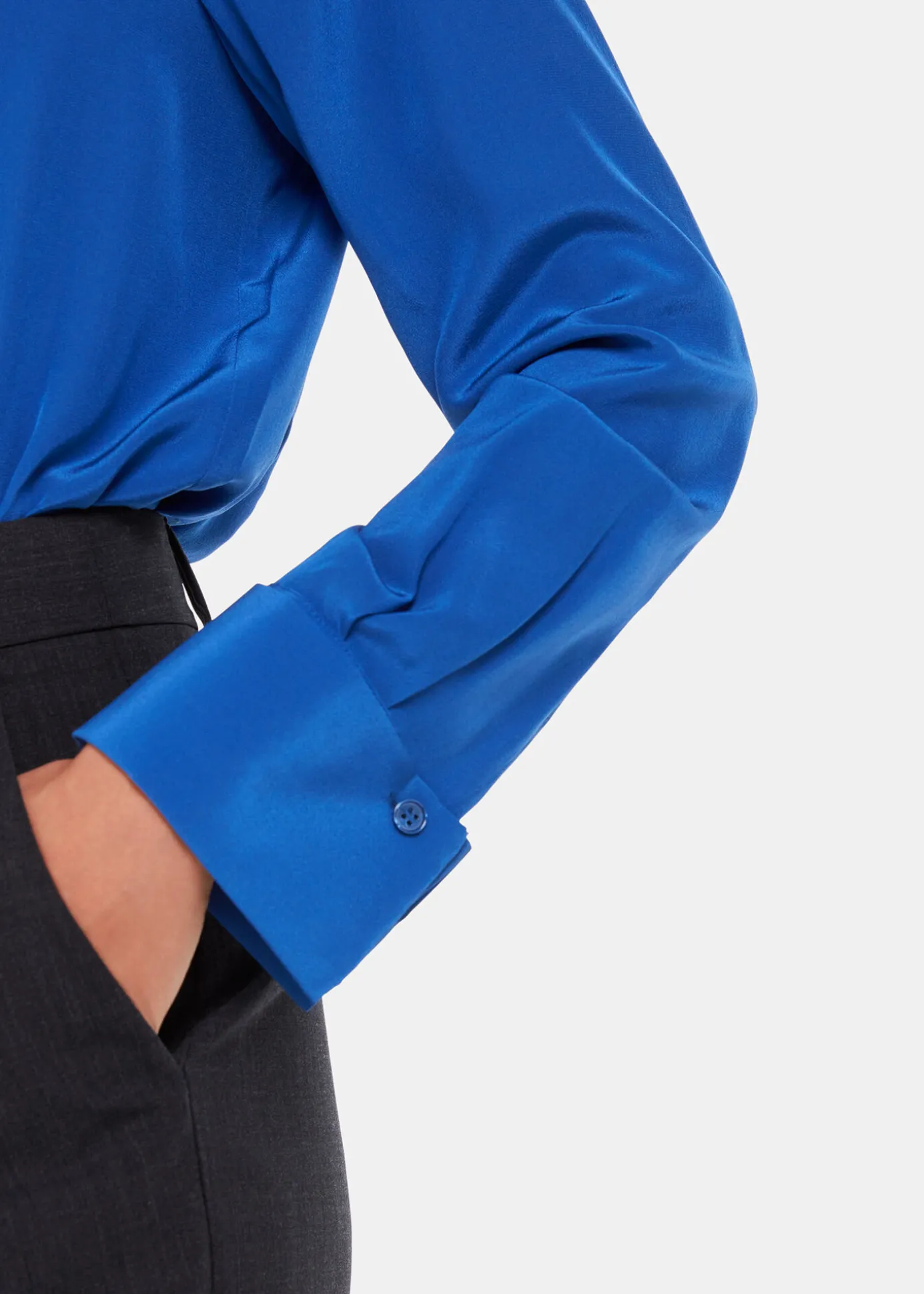 Blue Ultimate Silk Shirt