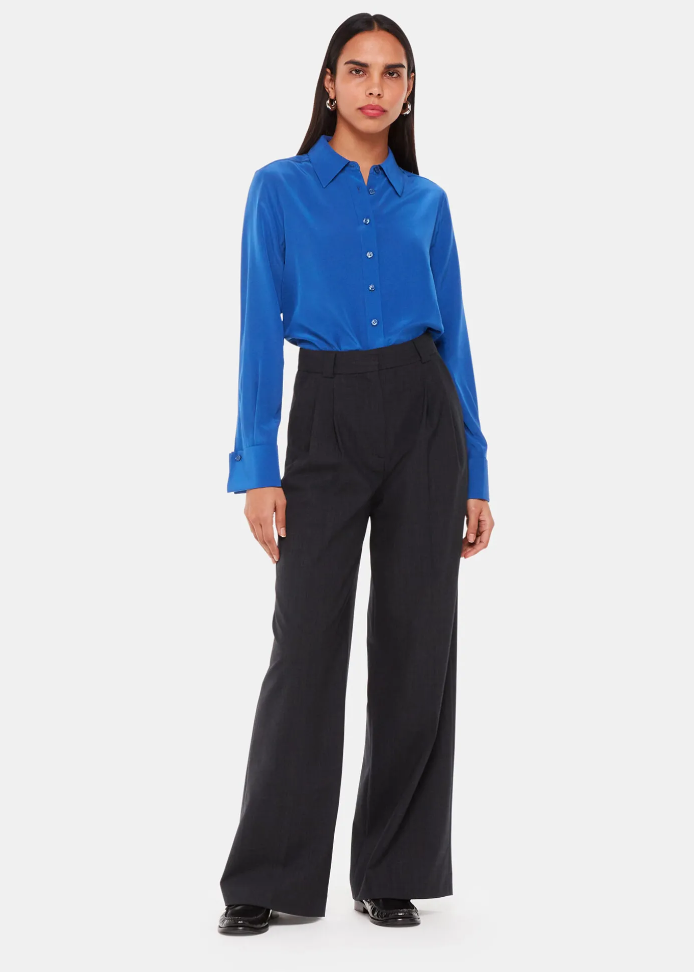 Blue Ultimate Silk Shirt