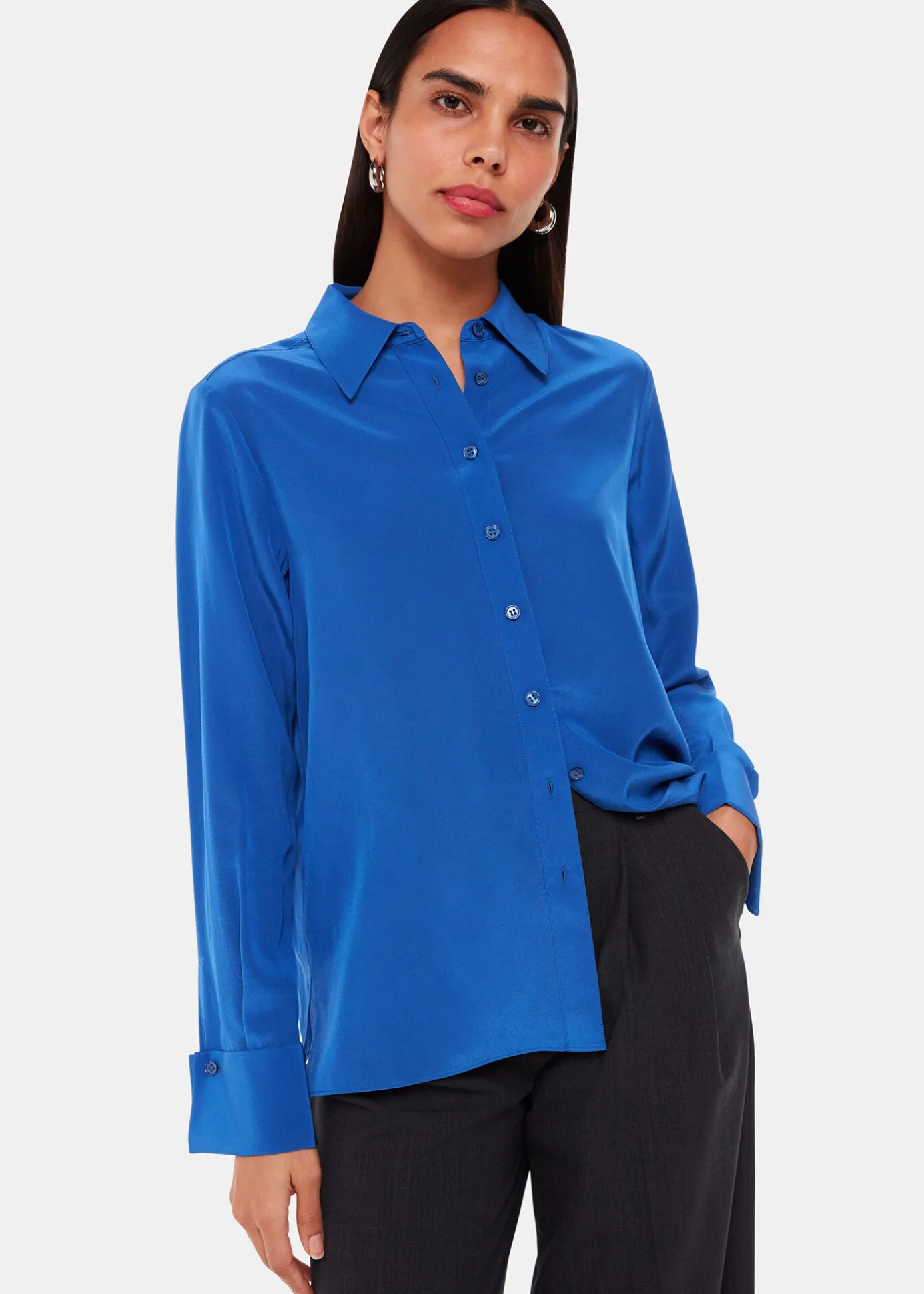 Blue Ultimate Silk Shirt