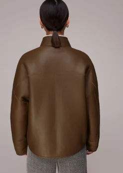 Brown Zoe Reversible Coat