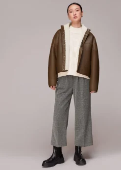 Brown Zoe Reversible Coat