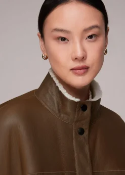 Brown Zoe Reversible Coat