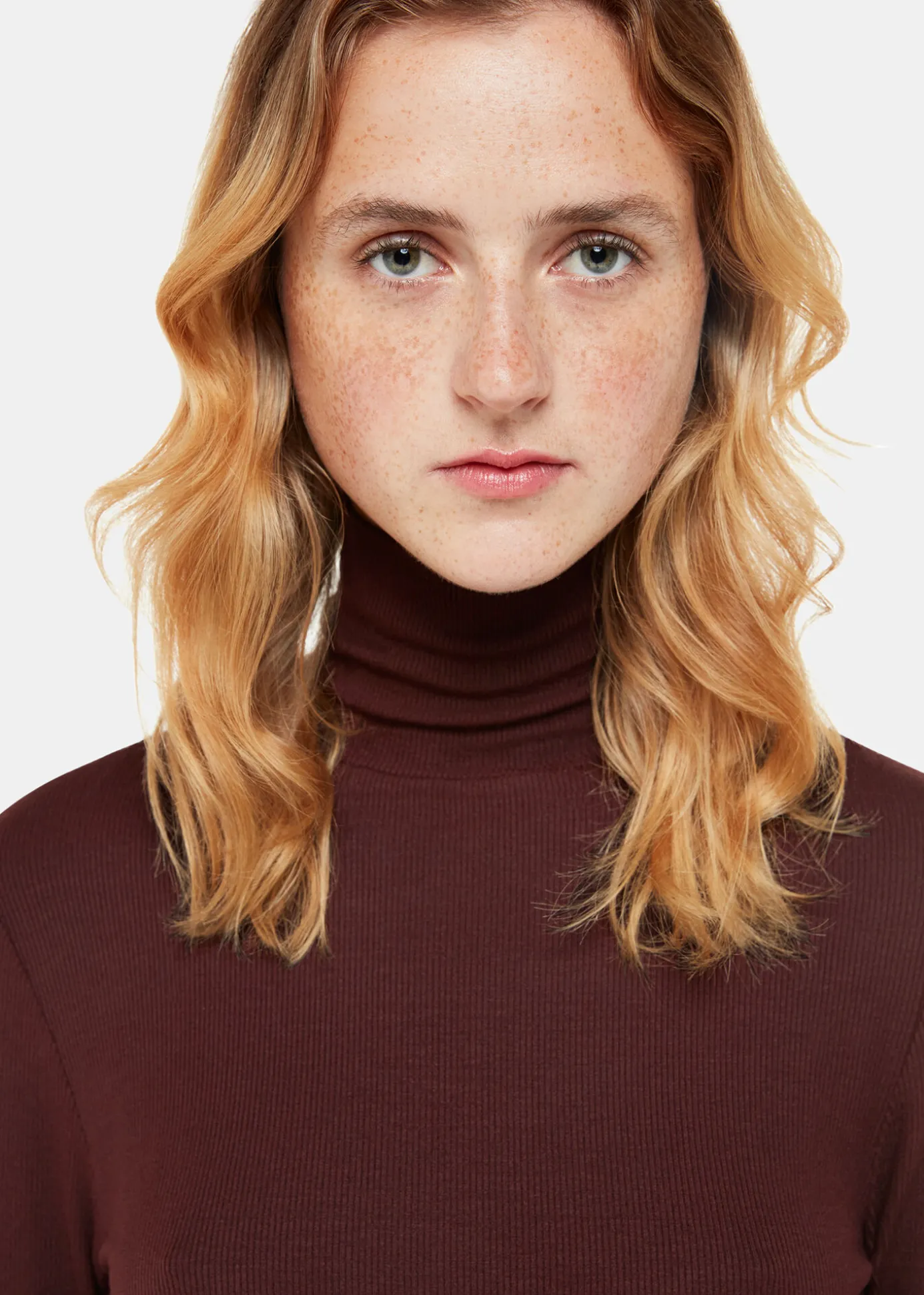 Burgundy Essential Ribbed Polo