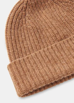 Camel Lambswool Scarf