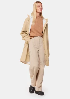 Camel Rains Long Jacket