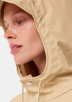 Camel Rains Long Jacket