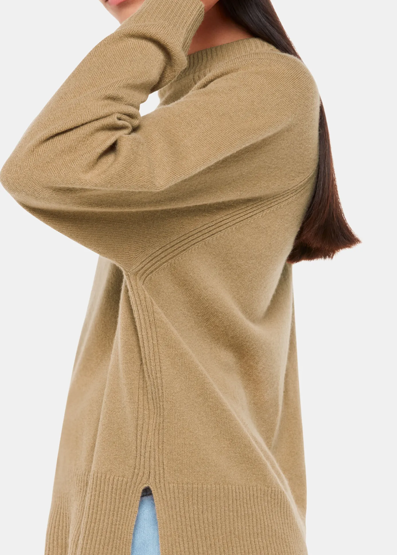 Camel Ultimate Cashmere Crew Neck