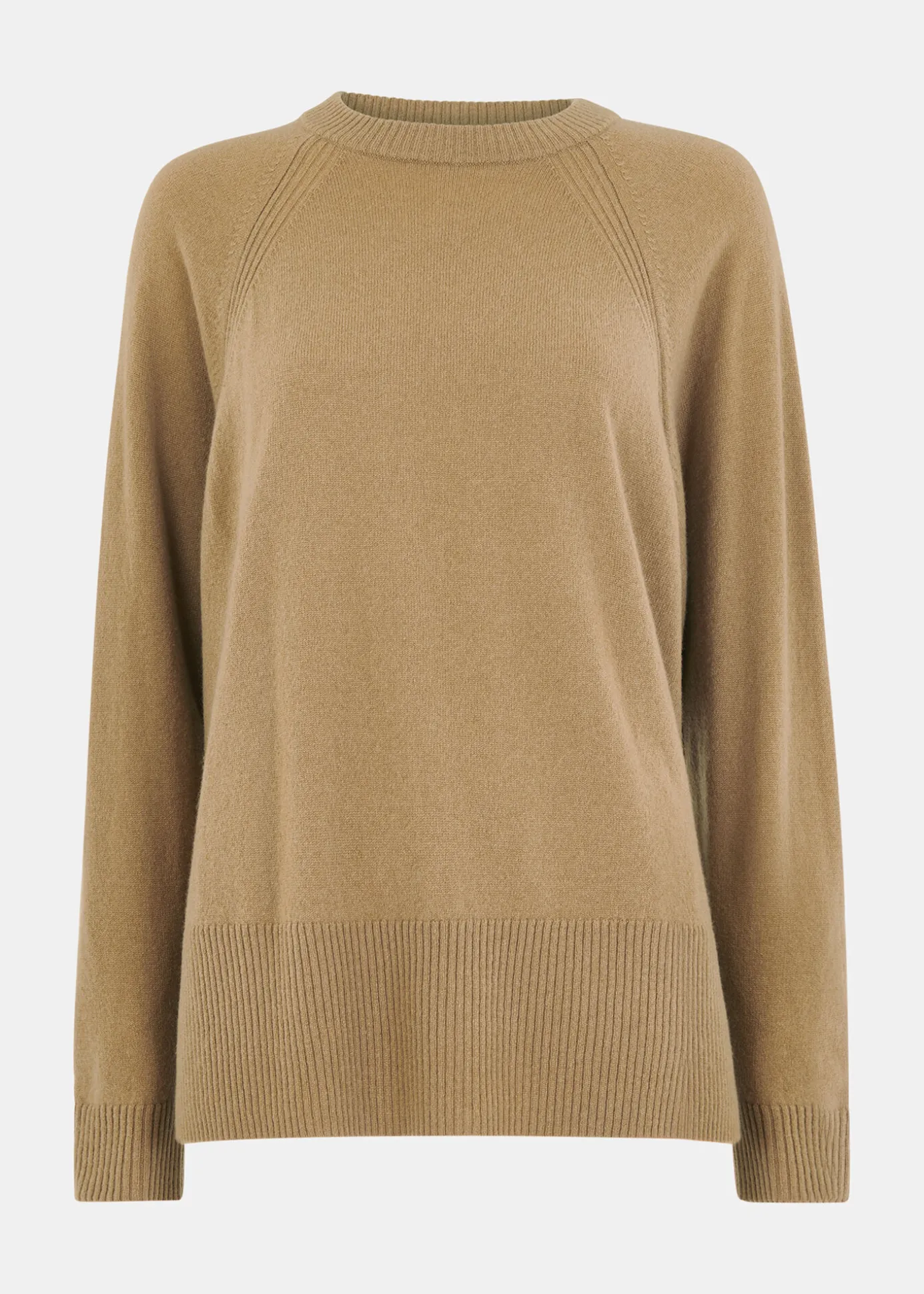 Camel Ultimate Cashmere Crew Neck