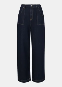 Dark Denim Authentic Raya Straight Jean