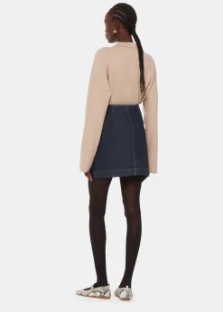 Dark Denim Denim Mini Skirt