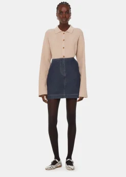 Dark Denim Denim Mini Skirt