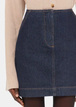 Dark Denim Denim Mini Skirt