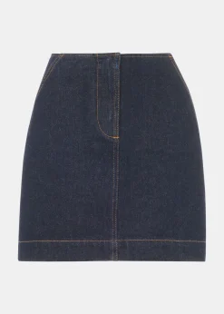 Dark Denim Denim Mini Skirt