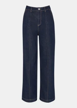 Dark Denim Seam Detail Jean