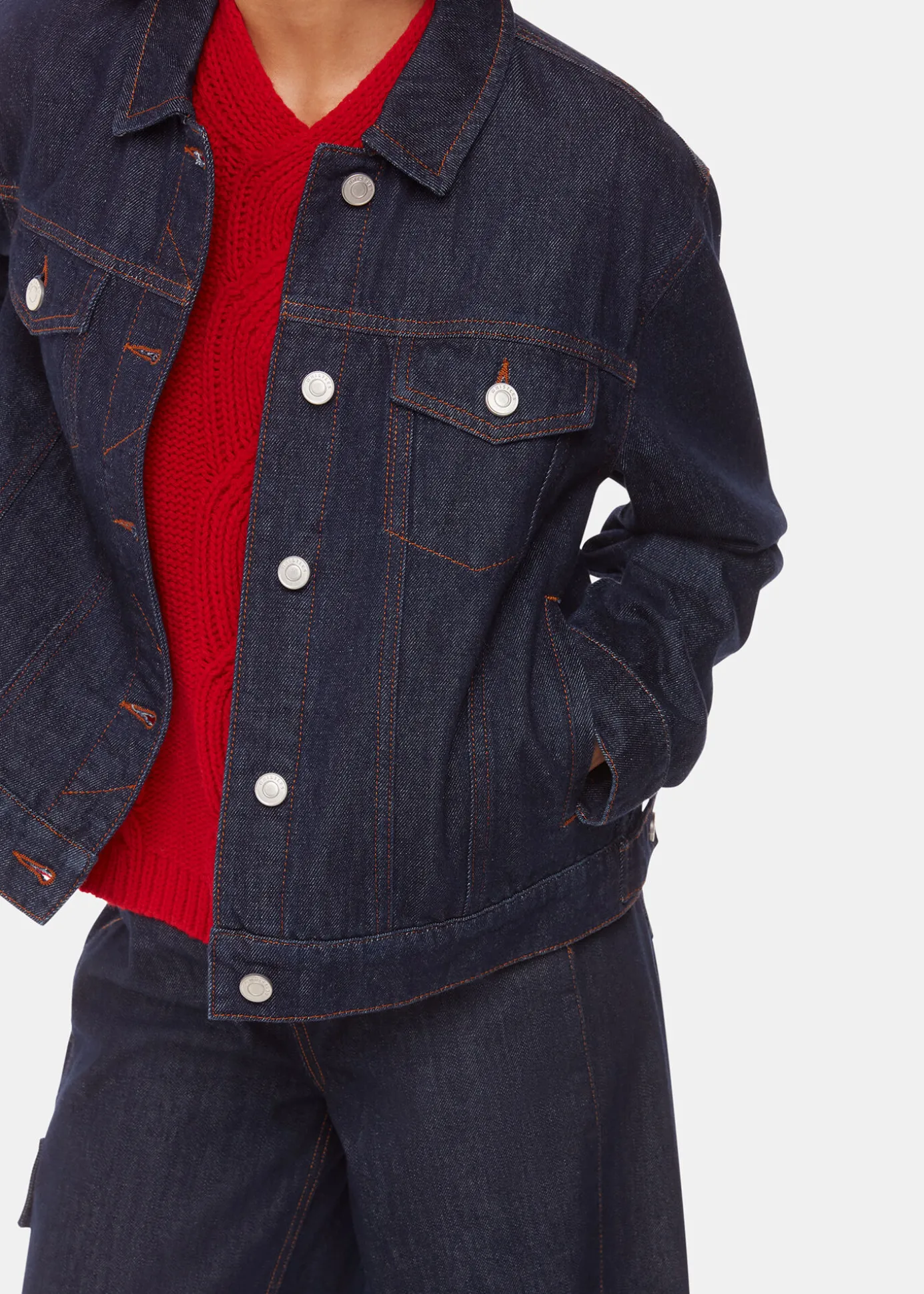 Dark Denim Sophia Denim Jacket