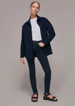 Dark Denim Stretch Sculpted Skinny Jean