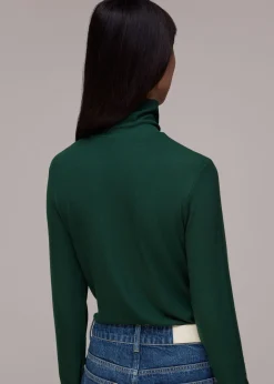 Dark Green Essential Ribbed Polo