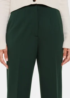 Dark Green Lila Ponte Trouser