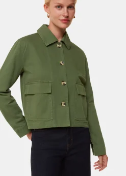 Dark Green Marie Casual Jacket