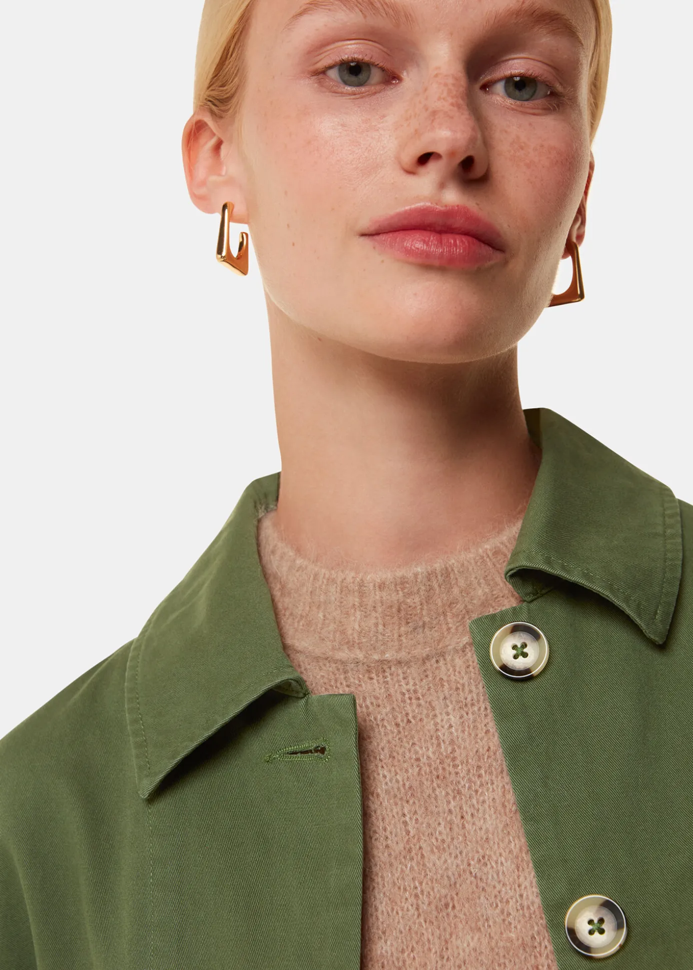 Dark Green Marie Casual Jacket