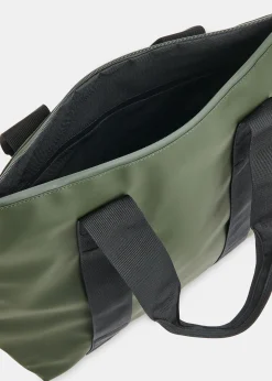 Dark Green Rains Tote Bag