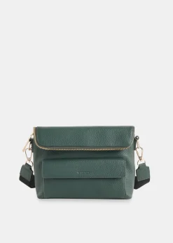 Dark Green Vida Crossbody Bag