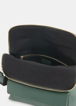 Dark Green Vida Crossbody Bag