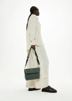 Dark Green Vida Crossbody Bag