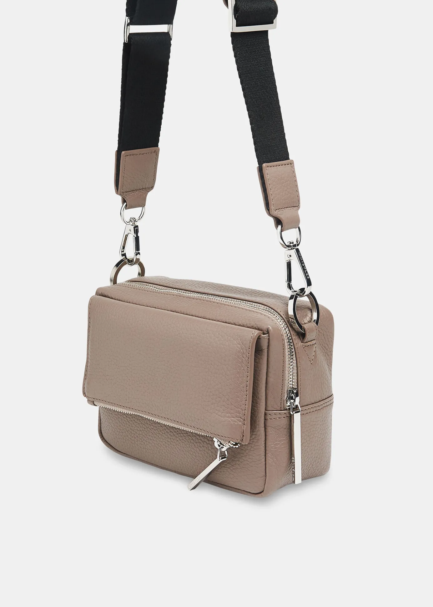 Dark Grey Bibi Crossbody Bag