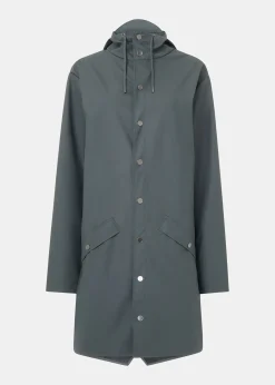 Dark Grey Rains Long Jacket