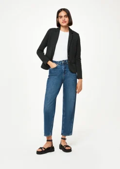 Dark Grey Slim Jersey Jacket