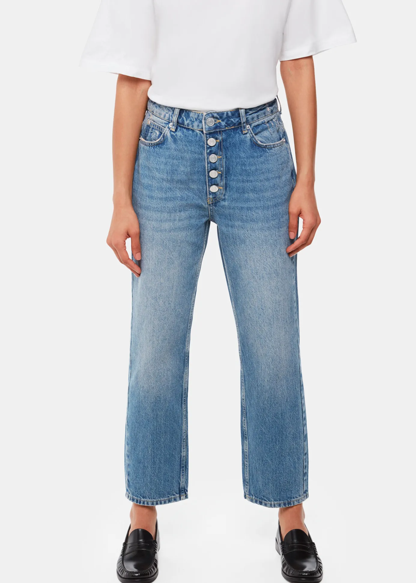 Denim Authentic Hollie Button Jean
