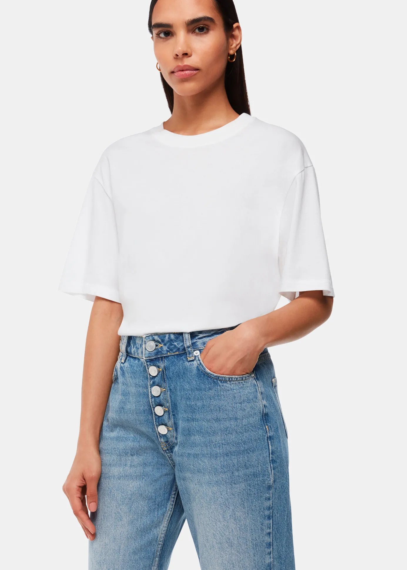 Denim Authentic Hollie Button Jean