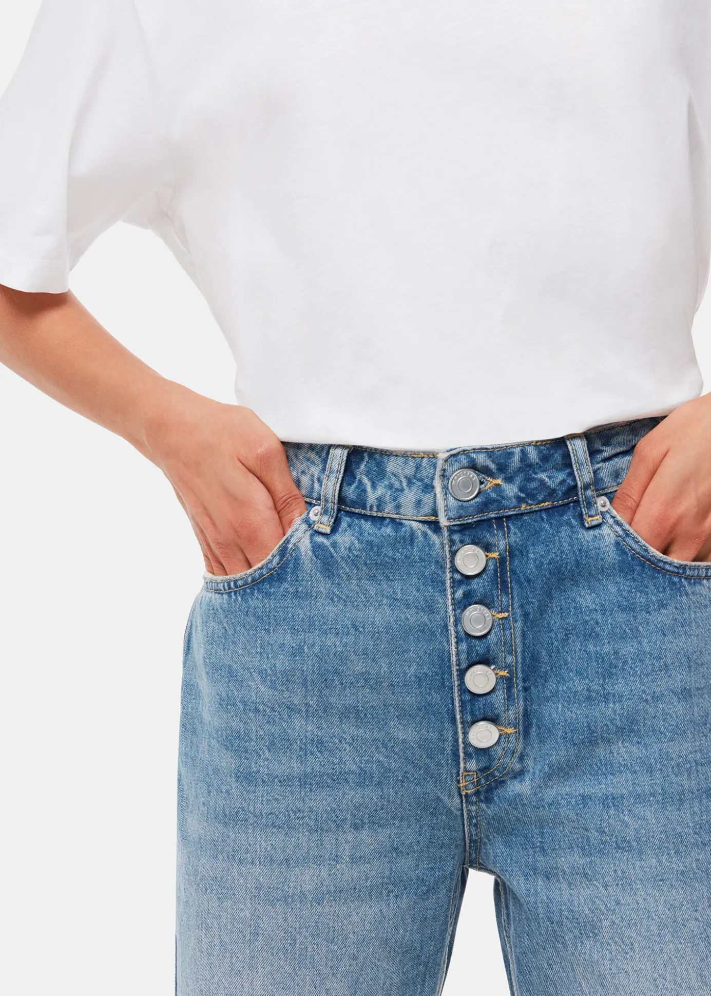 Denim Authentic Hollie Button Jean