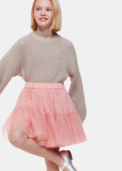 Dusty Pink Izzy Tulle Skirt