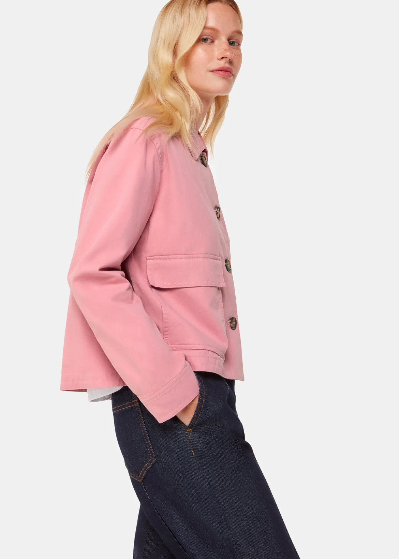 Dusty Pink Marie Casual Jacket