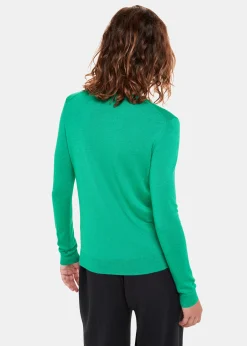 Green Annie Sparkle Crew Neck