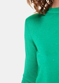 Green Annie Sparkle Crew Neck