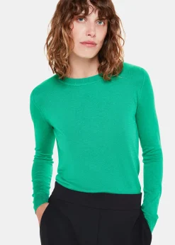 Green Annie Sparkle Crew Neck