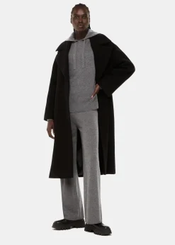 Grey Cashmere Hoodie