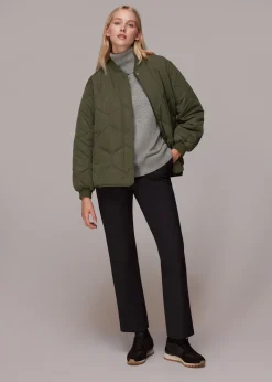 Grey Cashmere Roll Neck Jumper