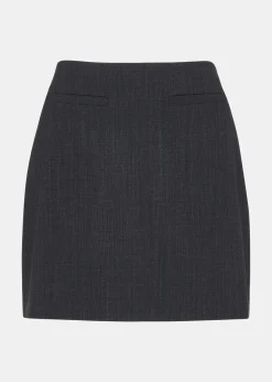 Grey Lola Mini Skirt