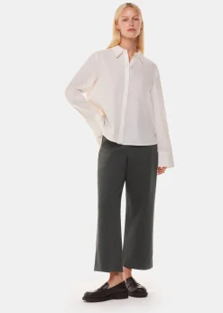 Grey Marl Camilla Wide Leg Trouser