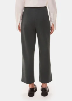 Grey Marl Camilla Wide Leg Trouser
