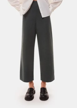 Grey Marl Camilla Wide Leg Trouser