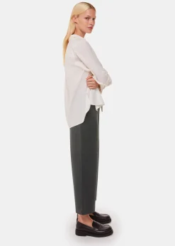 Grey Marl Camilla Wide Leg Trouser