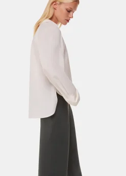 Grey Marl Camilla Wide Leg Trouser