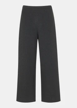 Grey Marl Camilla Wide Leg Trouser