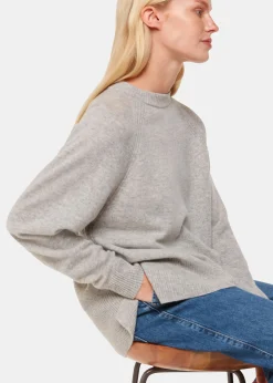 Grey Marl Ultimate Cashmere Crew Neck