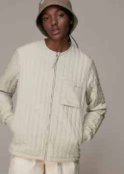 Grey Rains Zip Liner Jacket